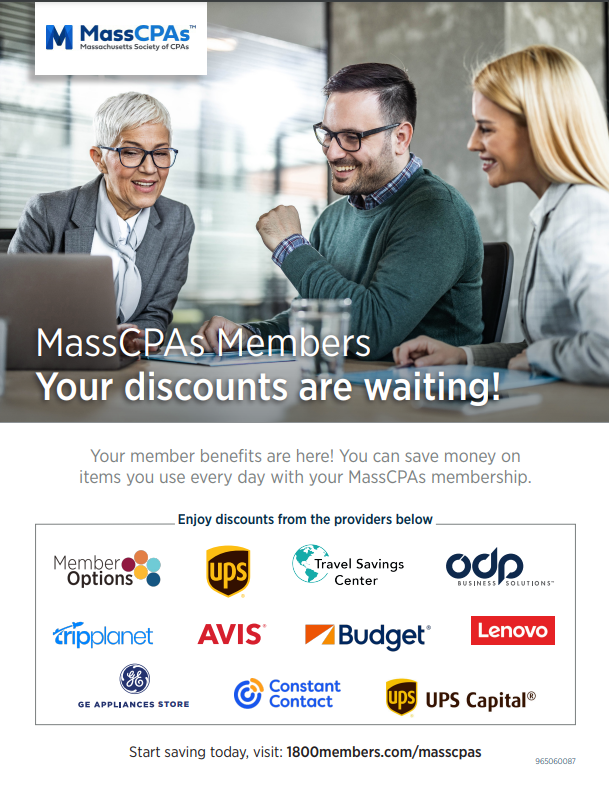 MassCPAs Member Discounts